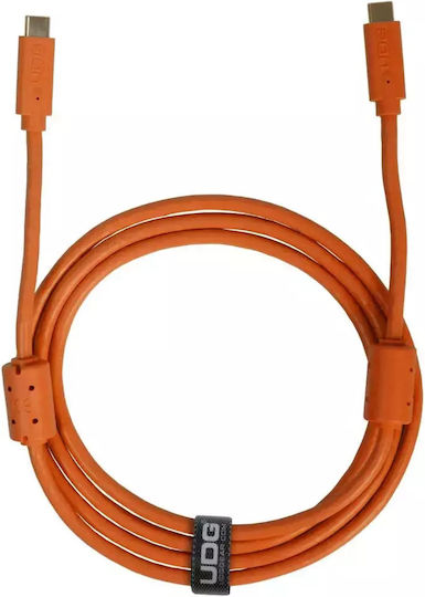 UDG USB 3.2 Cable USB-C male - USB-C Πορτοκαλί 1.5m U99001OR