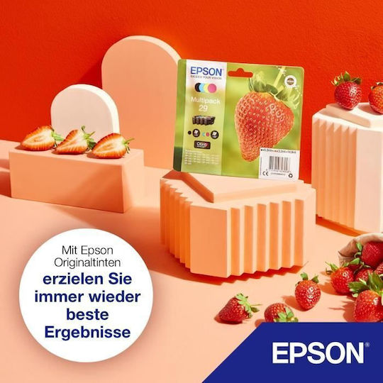 Epson 29 Original InkJet Druckerpatrone Gelb (C13T29844010 C13T29844012)