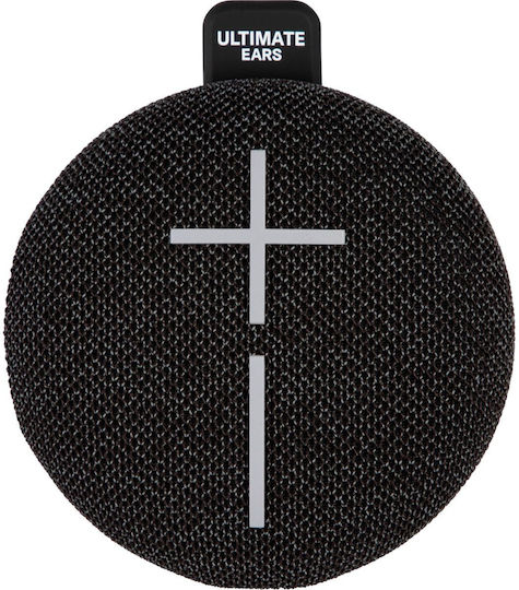 Ultimate Ears UE Miniroll Αδιάβροχο Ηχείο Bluetooth με Διάρκεια Μπαταρίας έως 12 ώρες Μαύρο