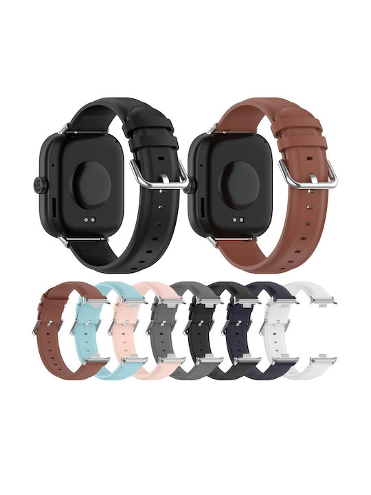 Curea Piele Alb (Smart Band 9 Pro)