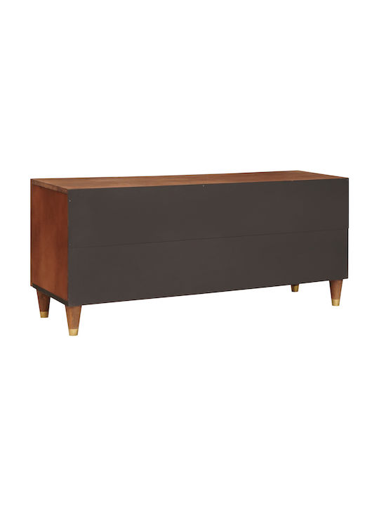 Bufet din Lemn Masiv cu Sertare Maro 105x33.5x46cm