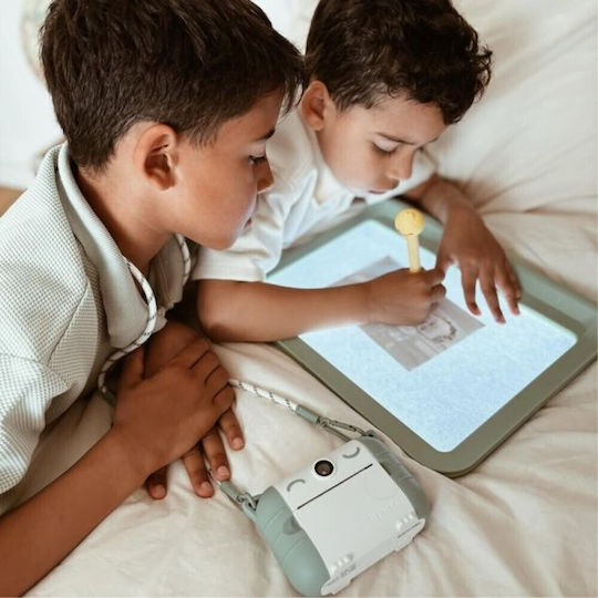 Kidywolf Kids Drawing Tablet Double Sided Rechargeable Light LED Screen & Blackboard