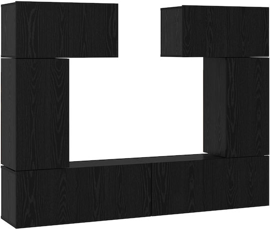Животно помещение ТВ единица Black Oak Д80xШ30xВ30бр