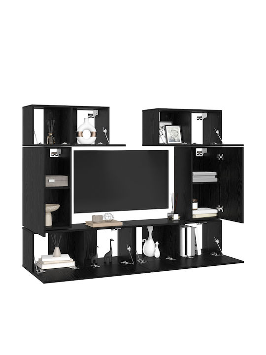 Животно помещение ТВ единица Black Oak Д80xШ30xВ30бр