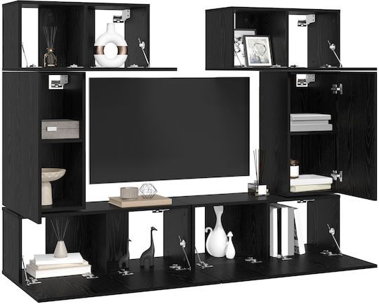 Животно помещение ТВ единица Black Oak Д80xШ30xВ30бр