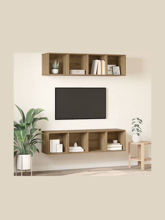 Living Room TV Unit Oak L37xW37xH142.5cm