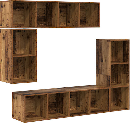 Животно помещение ТВ единица Old Wood Д37xШ37xВ142.5бр