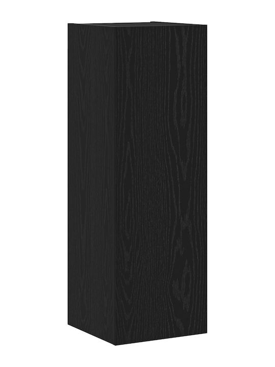 Wohnzimmer TV-Einheit Black Oak L30.5xB30xH90cm