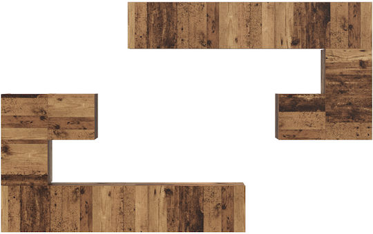 Животно помещение ТВ единица Old Wood Д30.5xШ30xВ30бр