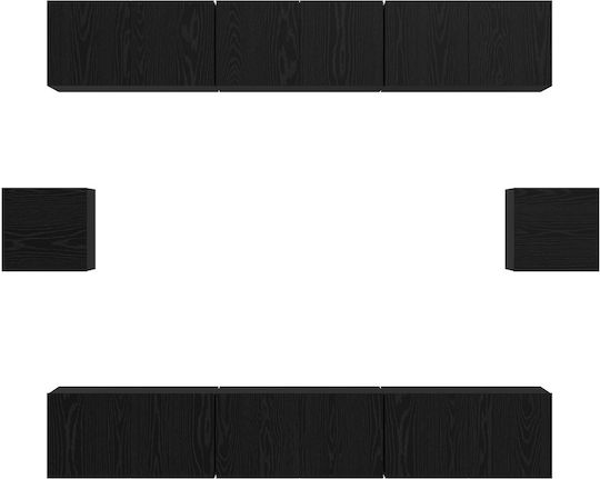 Животно помещение ТВ единица Black Oak Д60xШ30xВ30бр