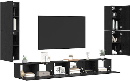 Животно помещение ТВ единица Black Oak Д80xШ30xВ30.5бр