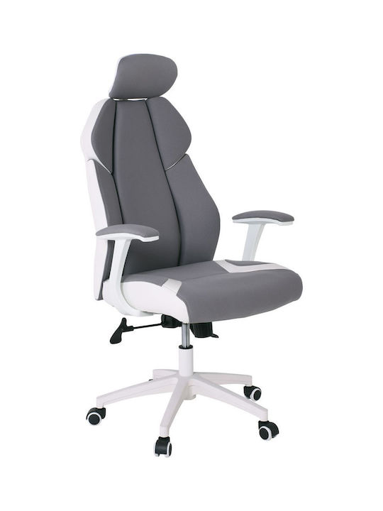 Woodwell BF8300 Bürostuhl Mit Einstellbaren Armen Grau
