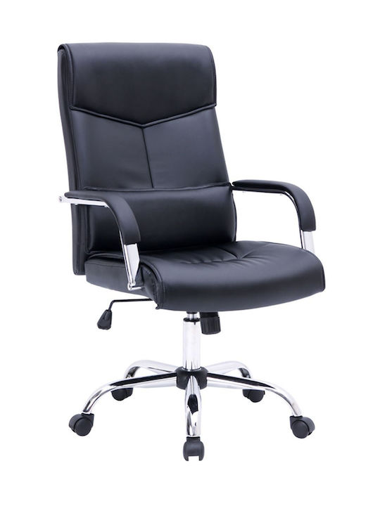 Woodwell BF5100 Директорски Офис Стол с Черни Подлакътници