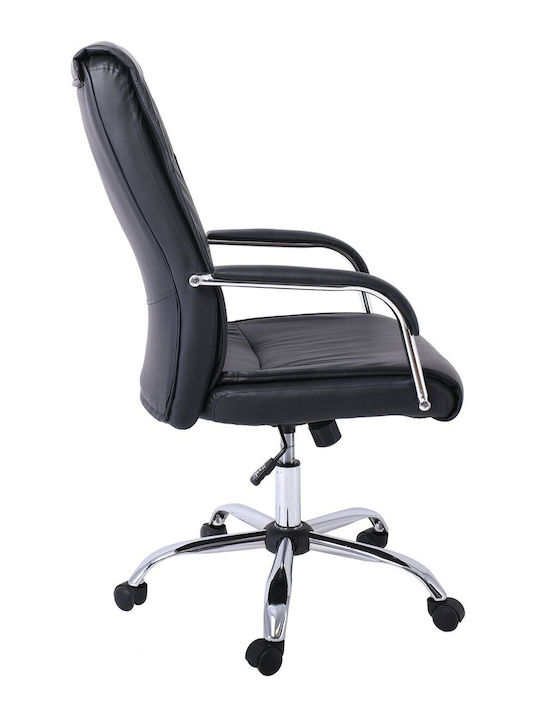 Woodwell BF5100 Директорски Офис Стол с Черни Подлакътници