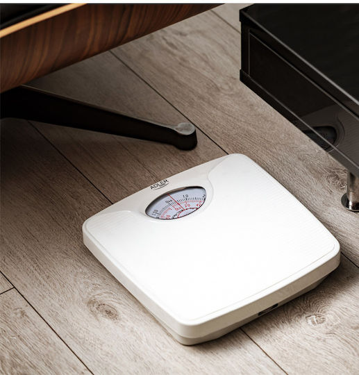 Adler Mechanical Bathroom Scale White AD 8151