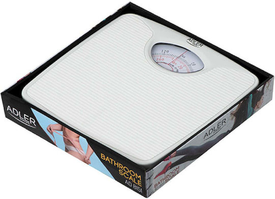 Adler Mechanical Bathroom Scale White AD 8151