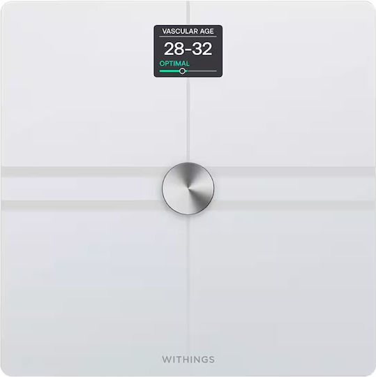 Withings Smart Bathroom Scale with Body Fat Counter White 13700546708050