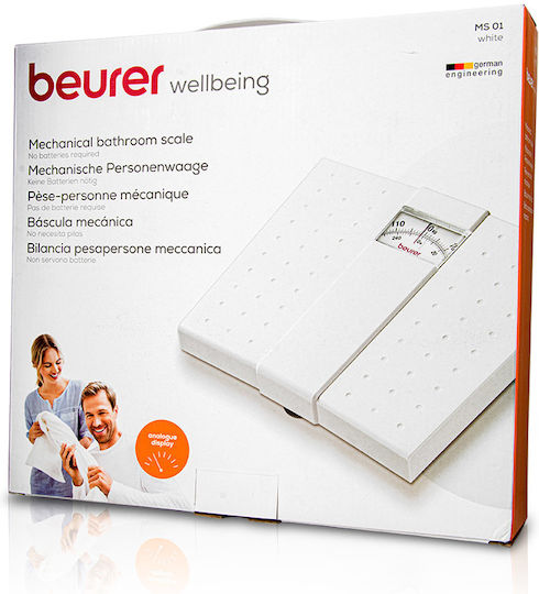 Beurer Analogic Cantar in culoare Alb 71005