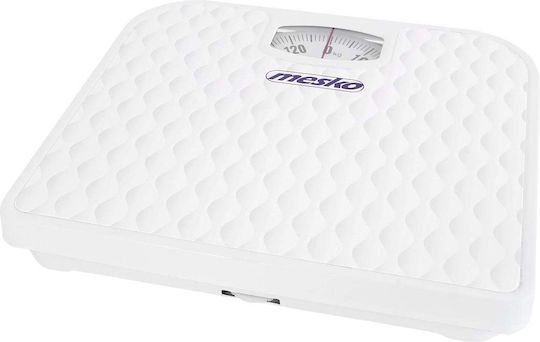 Mesko Αναλογική Ζυγαριά 130kg Λευκή MS8160
