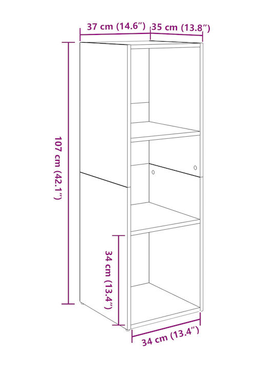 Wohnzimmer TV-Einheit Schrank Schwarz