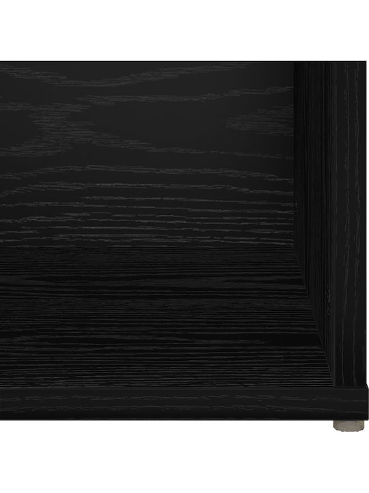 Wohnzimmer TV-Einheit Schrank Schwarz