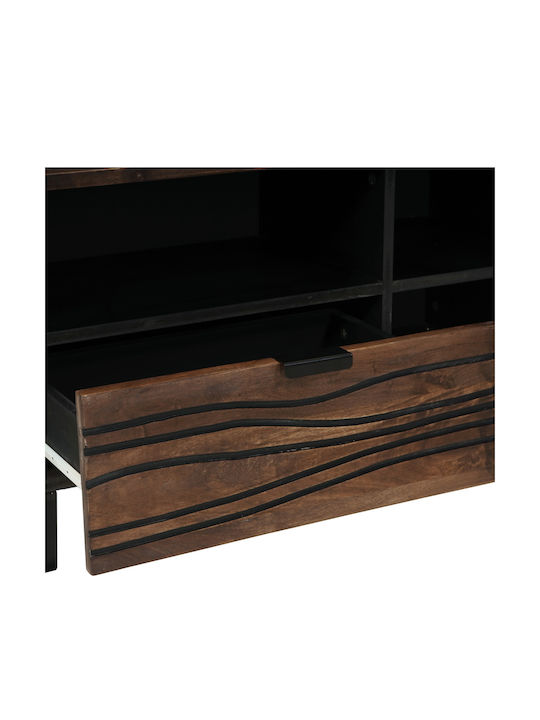 TV Stand Made of Solid Walnut Wood M80xD33.5xH46cm