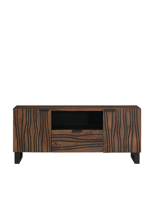 TV Stand Made of Solid Wood Brown M105xD33.5xH46cm