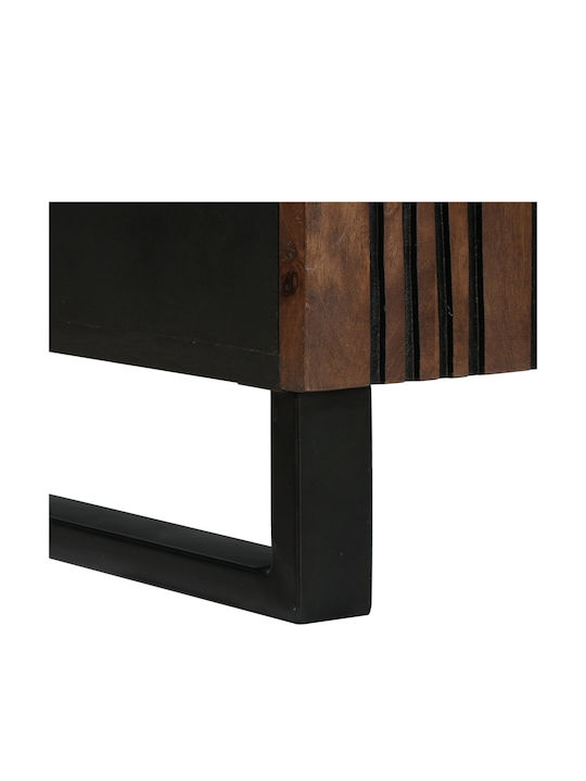 TV Stand Made of Solid Wood Brown M105xD33.5xH46cm