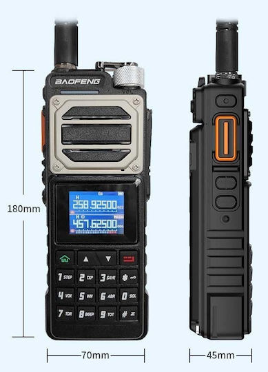 Baofeng UV-25 Transmițător Wireless UHF/VHF 10W cu Ecran Color