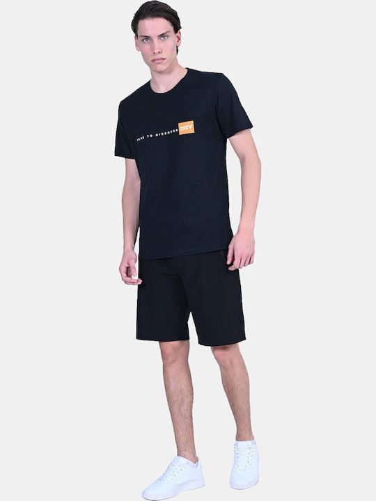 T-shirt Μαυρο