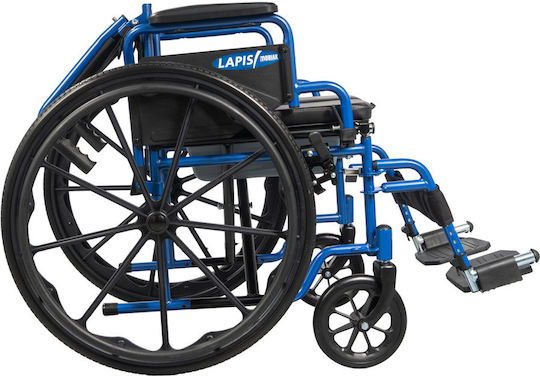 Mobiak Lapis Scaun Cu Rotile 24" Pentru Baie Pliabil Lățimea Scaunului 64cm 0815000