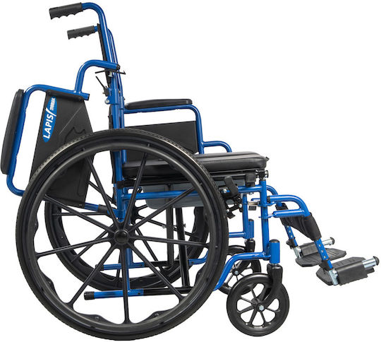 Mobiak Lapis Scaun Cu Rotile 24" Pentru Baie Pliabil Lățimea Scaunului 64cm 0815000