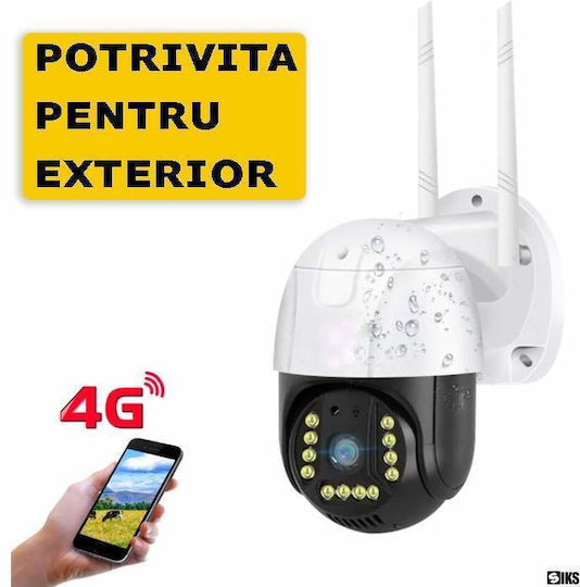 IP Überwachungskamera Wi-Fi/4G Full HD+ 3MP Wasserdicht mit Zwei-Wege-Kommunikation