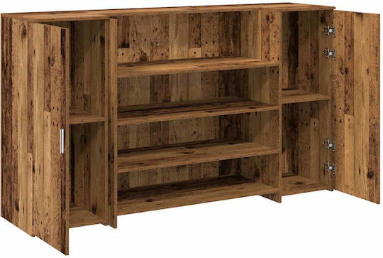 vidaXL Professionelles Büroempfang P180xB50xH103,5cm mit Schrank