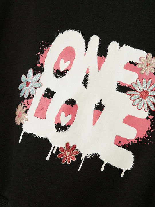 Name It Kinder-Sweatshirt mit Kapuze Schwarz