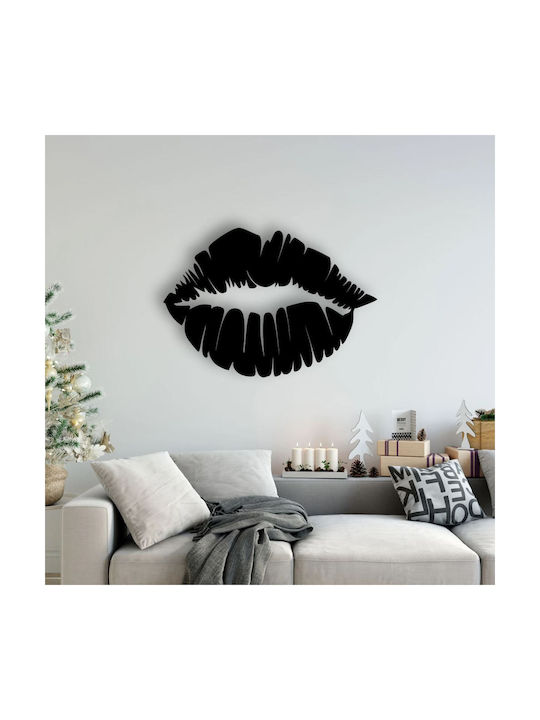 Vivatechnix Siluetă Decorativă Neagră Din Metal 48x48cm
