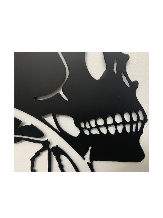 Vivatechnix Decorațiune Siluetă Neagră Din Metal 53x53cm