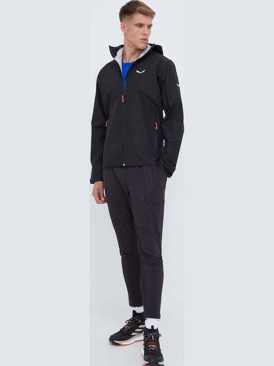 Puez Aqua 4 Activewear Waterproof Black Jacket