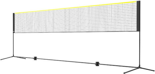 Fileu portabil tenis volei badminton înălțime reglabilă 914-1554 mm 5100x1550x1030 mm geantă de transport