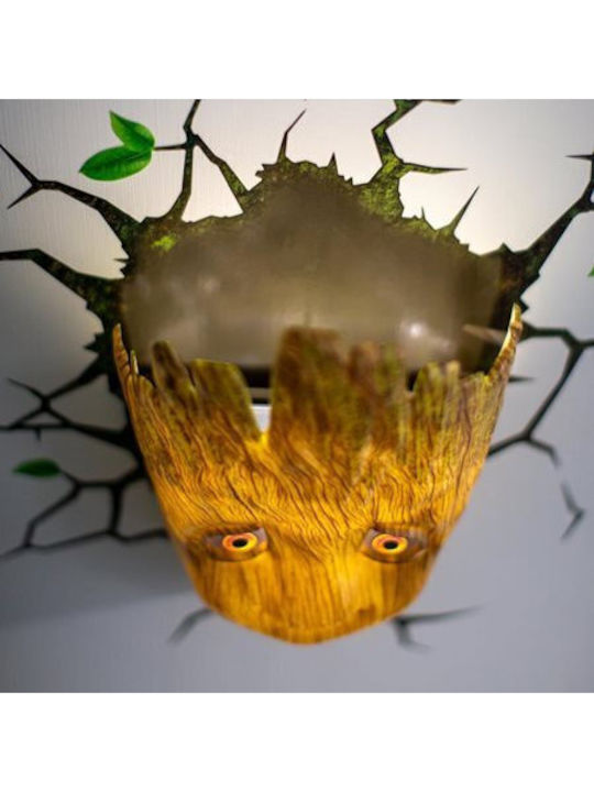 3DLightFX Led Kids Wall Light Baby Groot
