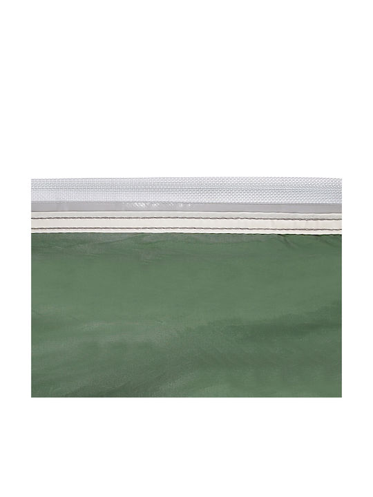 vidaXL Cort Terasă Verde x2.4m
