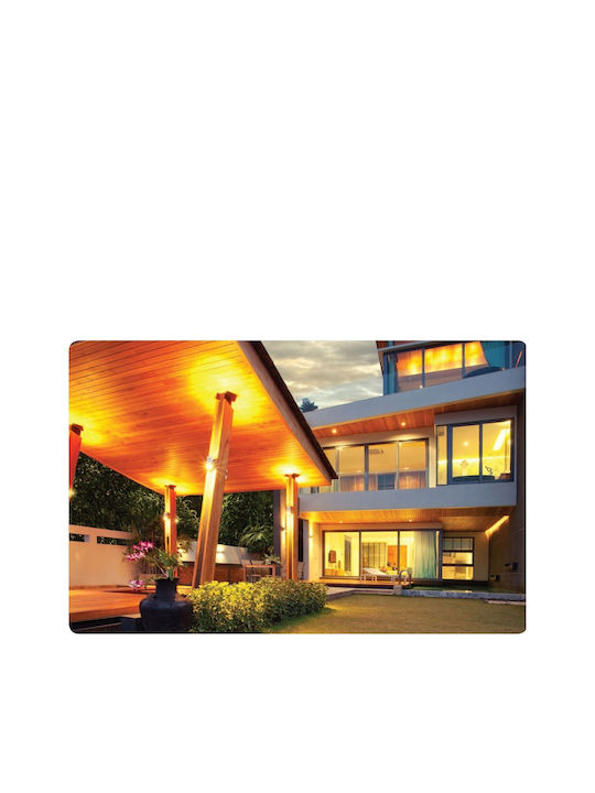 Horoz Electric Wandmontiertes Außen-Spotlight GU10 IP44 11.6x9.3x8.5εκ.