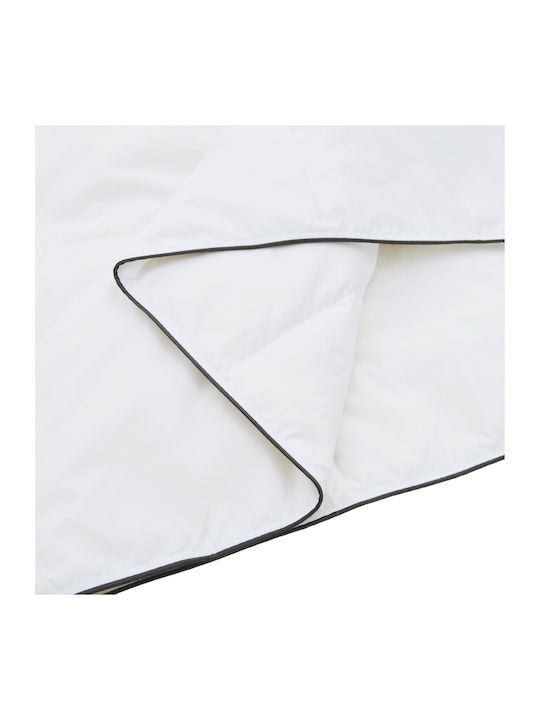 vidaXL Плик за Завивка Кинг Сайз 260x220 Бял