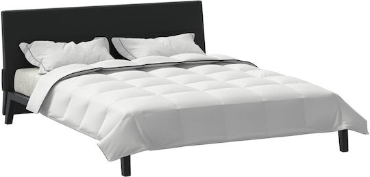 vidaXL Παπλωματοθήκη King Size 260x220 Λευκό