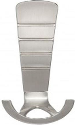 Roline Wandhaken 2 Steckplätze Nickel Matt 6.3x15.5cm 1Stück