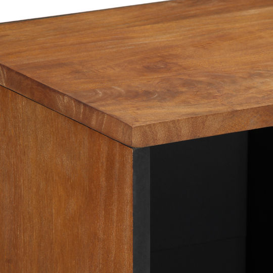 Μπουφές από Μασίφ Ξύλο Καφέ Μελί 80x33x75cm