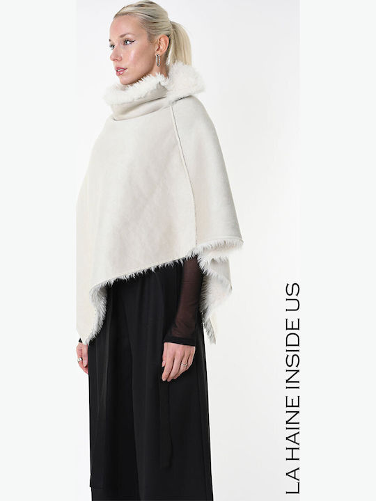 Women's Poncho White