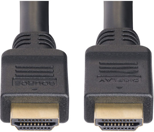 StarTech HDMI 2.0 Premium High Speed 4K 60Hz HDR Cable HDMI male - HDMI male 10m Μαύρο
