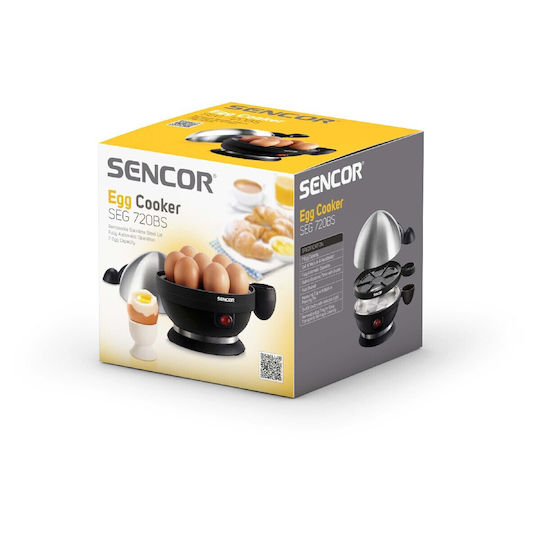 Sencor Яйцеварка 7 Места 380W Черен