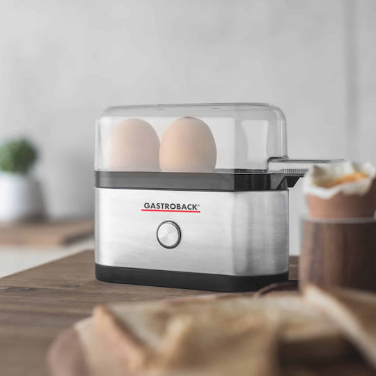 Gastroback Design Βραστήρας Αυγών 3 Θέσεων 350W Μαύρος